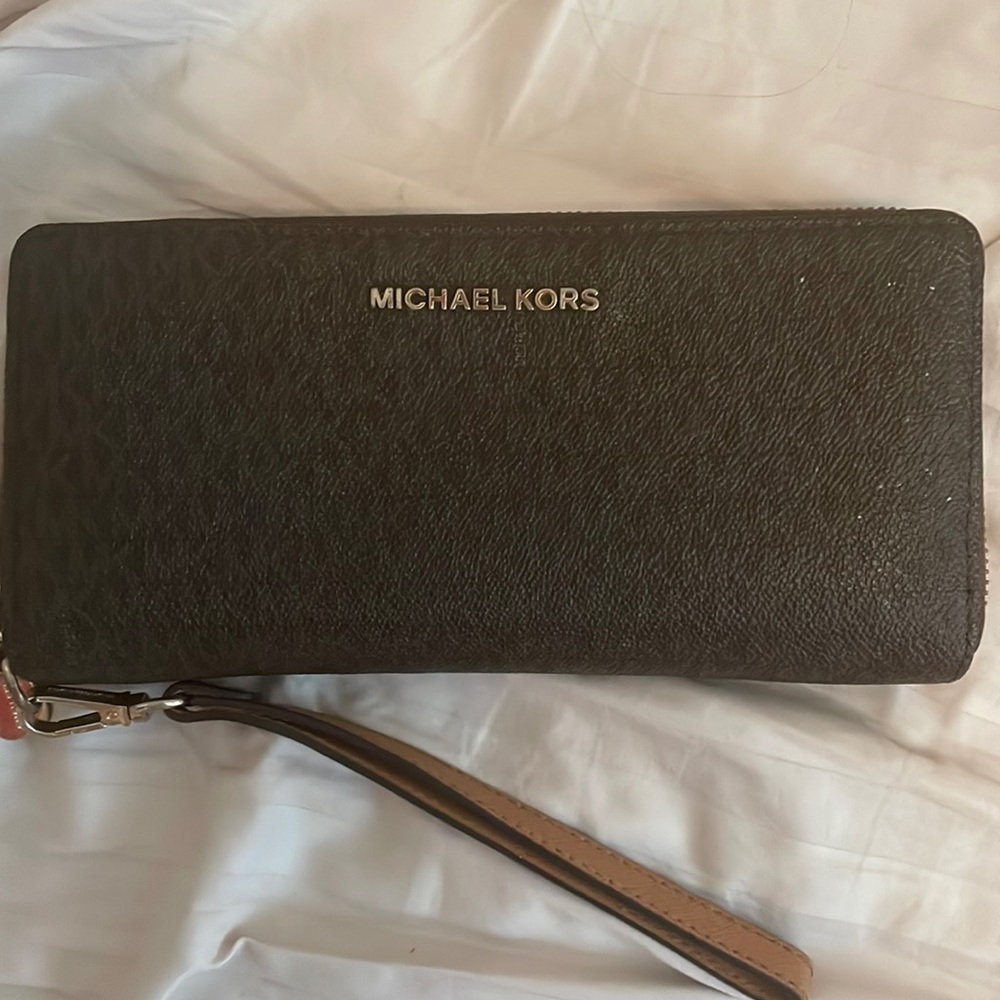 Michael Kors brown wallet